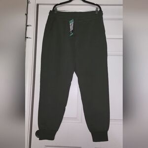 Puma Olive Green Jogger Sweatpants